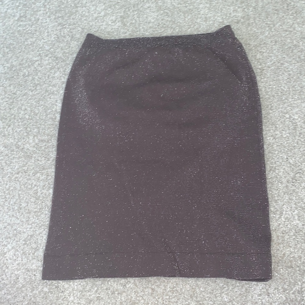 Free People Brown Tube Top Sparkly